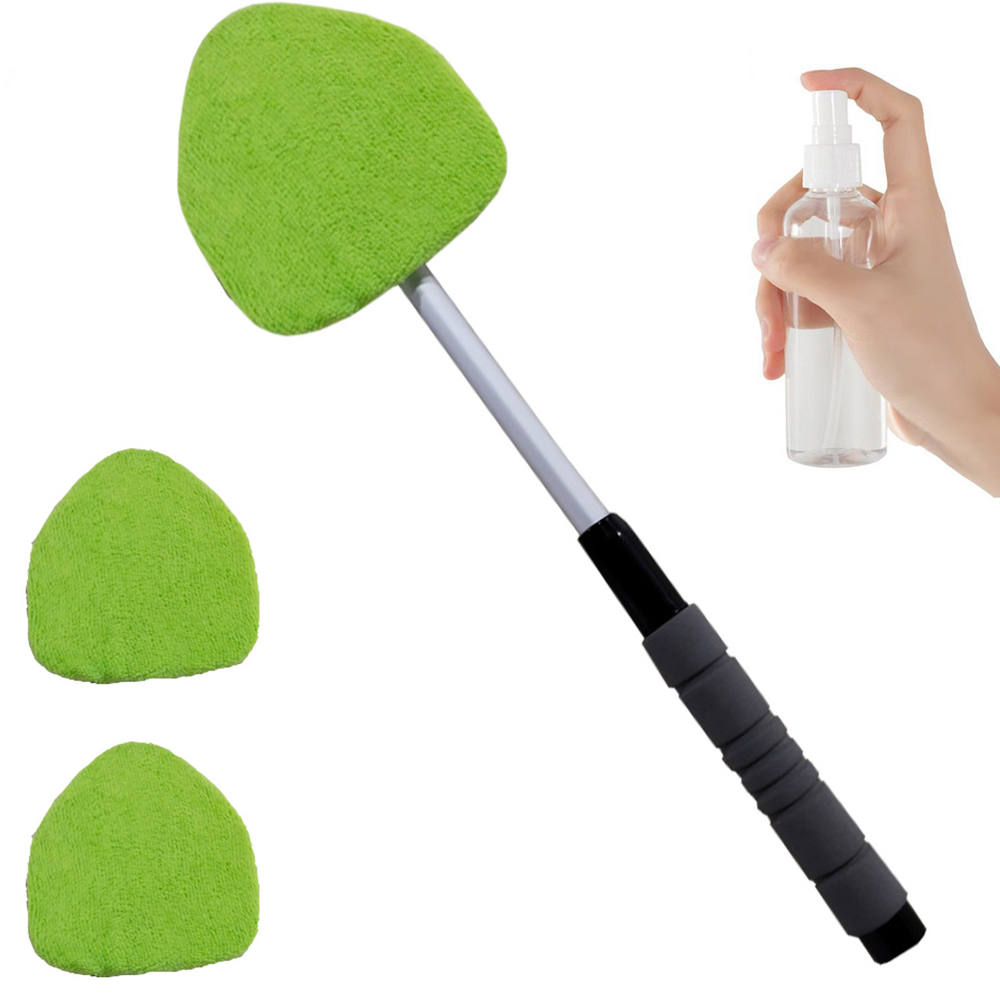 Rotating Microfiber Window Cleaner