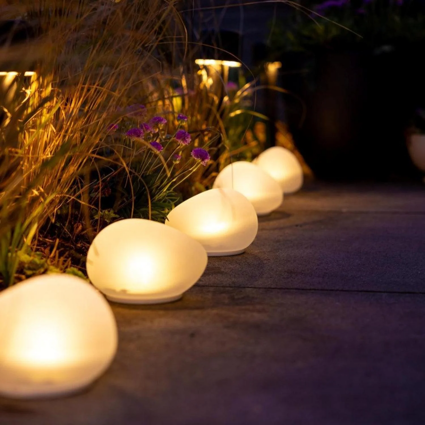 Solar Stone Lights