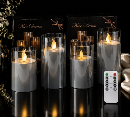 Flameless Candle Set — Instant Cozy Glow Anywhere