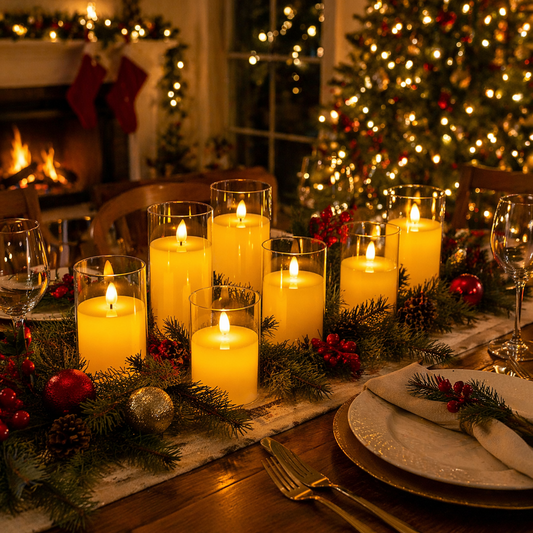 Flameless Candle Set — Instant Cozy Glow Anywhere