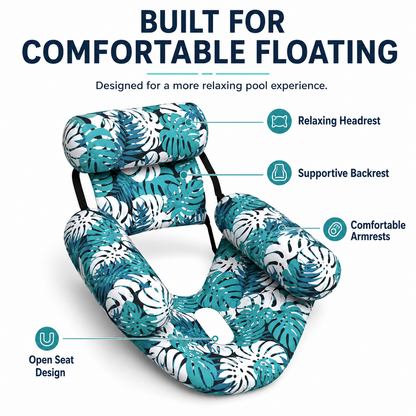 Inflatable Pool Floats Adult,Floating Lounge Chairs