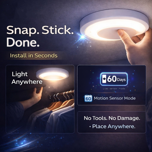 Motion Sensor Ceiling Light — Instantly Brighten Any Space