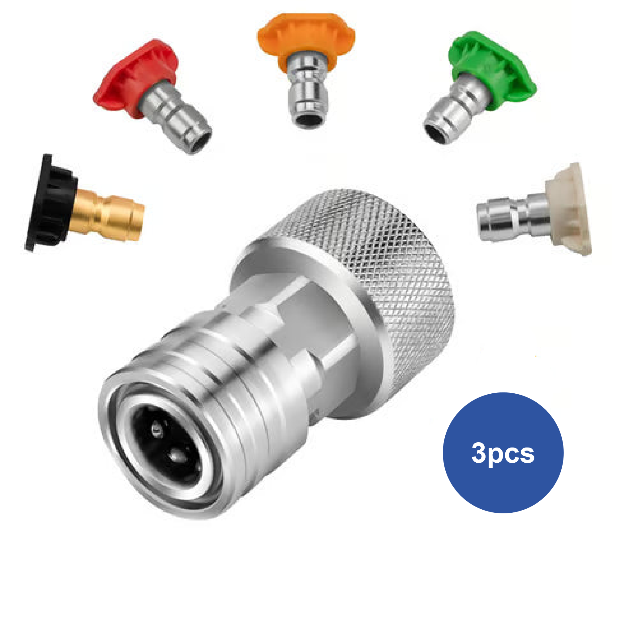 Adapter + 5 Nozzle Set - 3PCS
