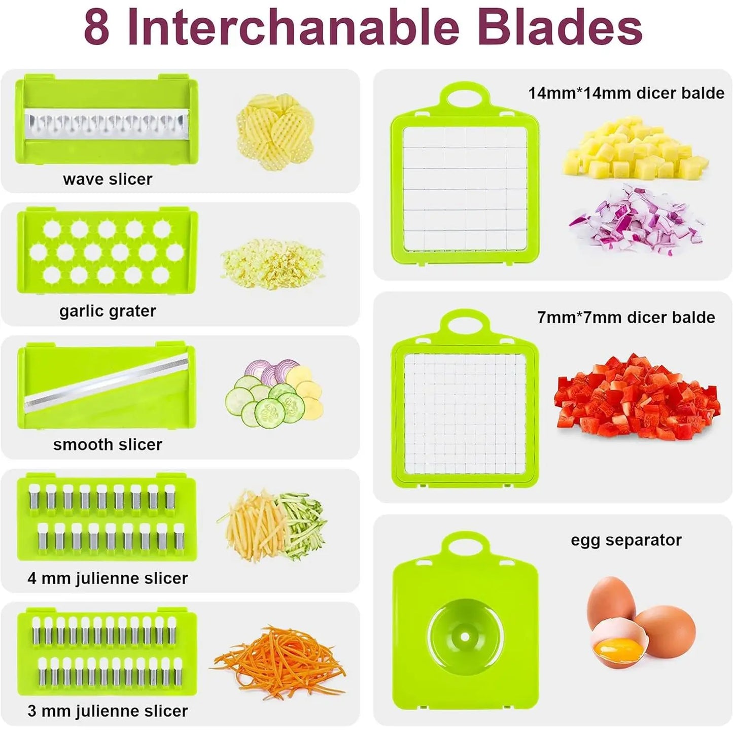 14-in-1 Vegetable Chopper Pro – Slice, Dice & Prep in Seconds