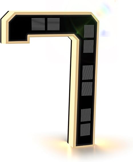 🌍Earth Day Solar Sale🌍 Solar Lighted House Number - Waterproof LED Address Sign
