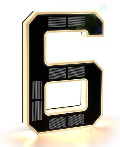 🌍Earth Day Solar Sale🌍 Solar Lighted House Number - Waterproof LED Address Sign