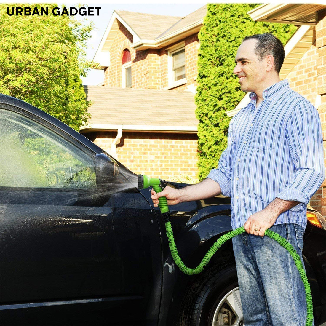 Fluffern™ Expandable Flexible Water Hose With Spray Gun