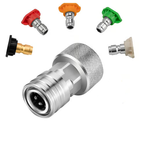 Pro-Grade Stainless Steel Quick Connect Adapter