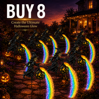 Early Halloween Special 49% OFF🎃Halloween Witch Cauldron Garden Light