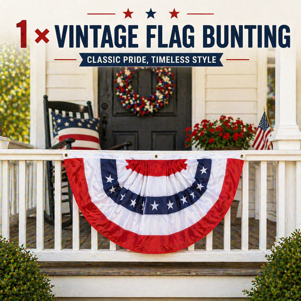 1 * Heritage American Flag