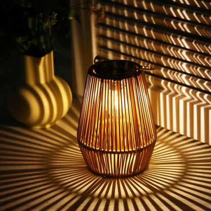🌍Earth Day Solar Sale🌍 Kaliiqo™ Solar Powered Rattan Lanterns