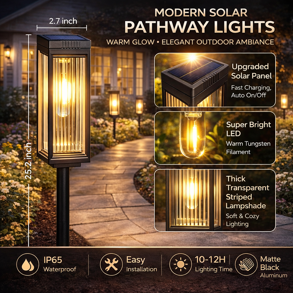 Solar Pathway Lights