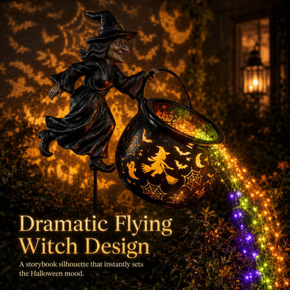 Early Halloween Special 49% OFF🎃Halloween Witch Cauldron Garden Light