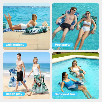 Inflatable Pool Floats Adult,Floating Lounge Chairs