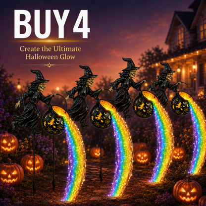 Early Halloween Special 49% OFF🎃Halloween Witch Cauldron Garden Light