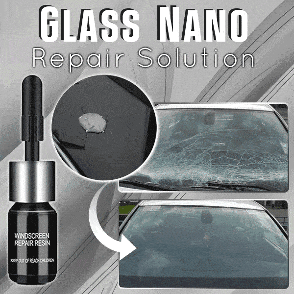Windshield Crack Repair Kit – Advanced Resin, Curing Film & Scraper for Quick, Invisible Fixes – Long-Lasting Protection