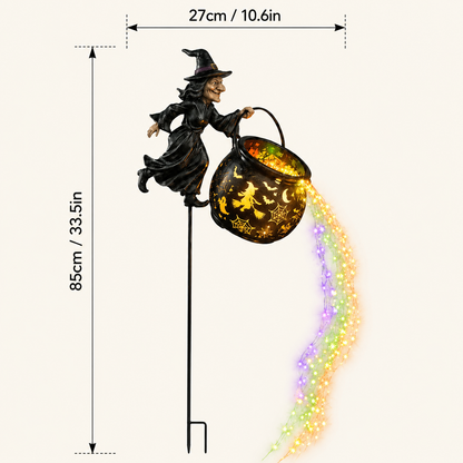 Early Halloween Special 49% OFF🎃Halloween Witch Cauldron Garden Light