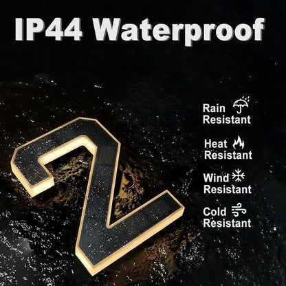 🌍Earth Day Solar Sale🌍 Solar Lighted House Number - Waterproof LED Address Sign