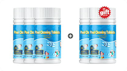 🔥Last Day 50% OFF🏊‍♂️Pool Cleaning Tablets for Crystal Clear Water