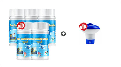 🔥Last Day 50% OFF🏊‍♂️Pool Cleaning Tablets for Crystal Clear Water