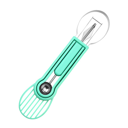 The 3-in-1 Multi-Function Melon Ball Scoop & Carving Knife Set