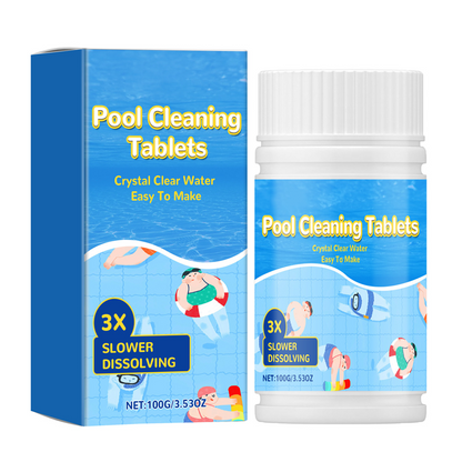 🔥Last Day 50% OFF🏊‍♂️Pool Cleaning Tablets for Crystal Clear Water